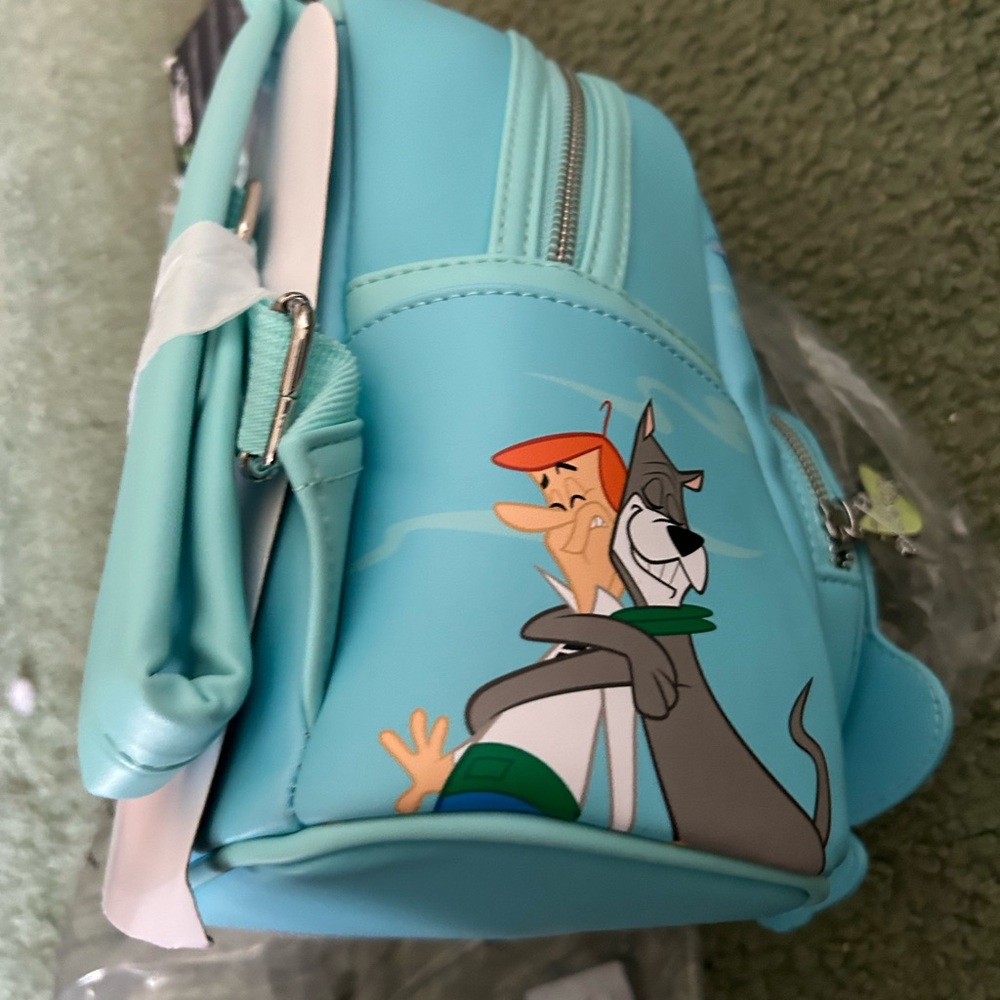 The jetsons loungefly mini bakpack hanna barbera new some scuffs 2022 bag READ - Picture 2 of 10